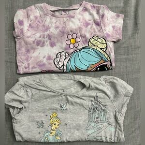 Bundle Girls Disney Princess T-Shirts